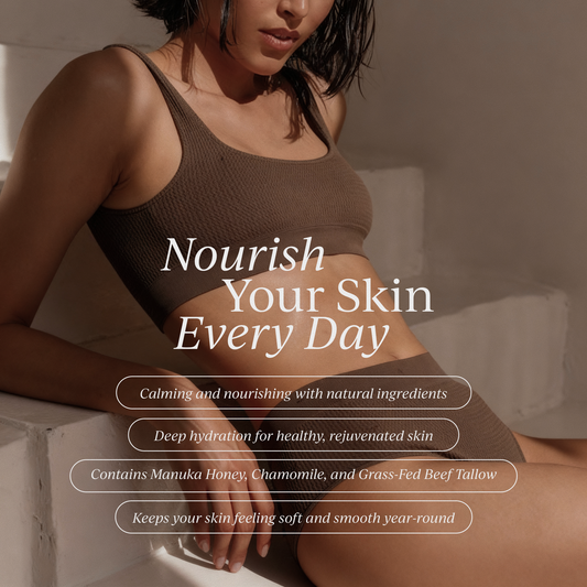 Manuka Honey Tallow Body Balm Moisturizer