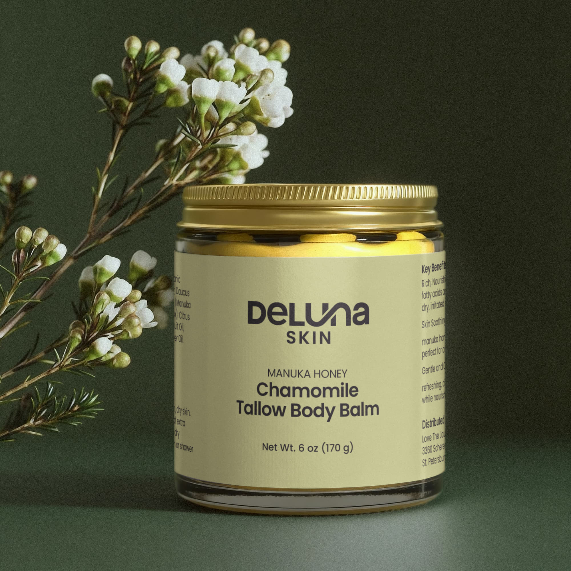Manuka Honey Chamomile Tallow Body Balm