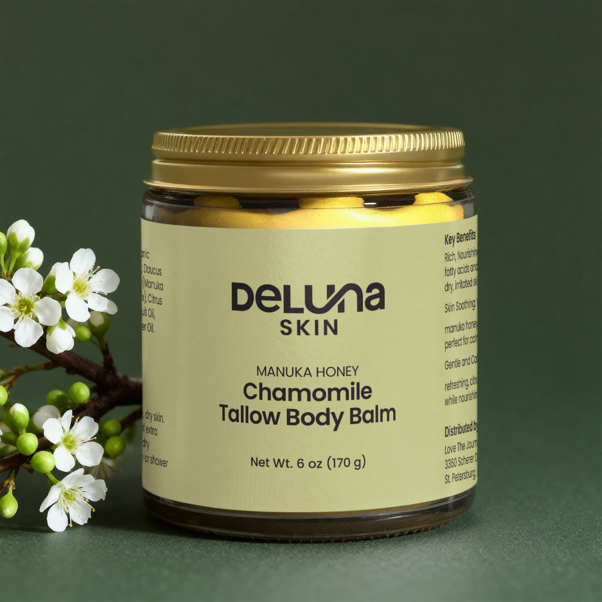 Manuka Honey Chamomile Tallow Body Balm